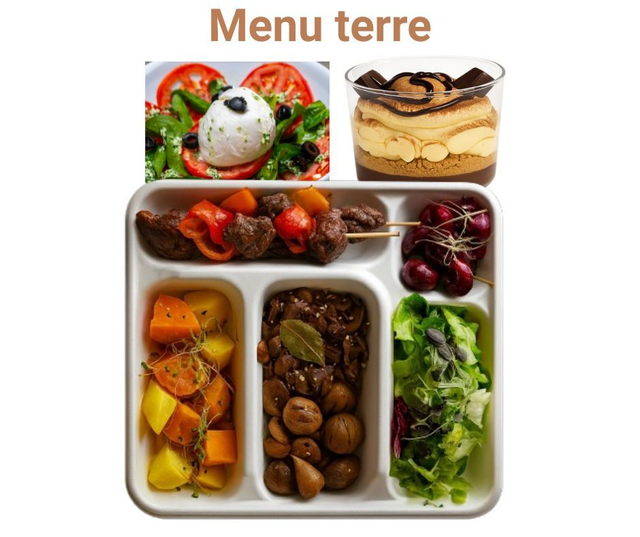 Menu Terre – Saveurs Gourmandes