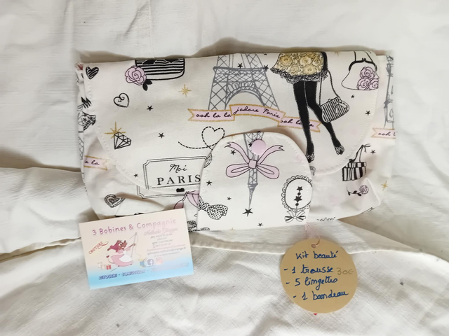 Trousse beauté "i love Paris"