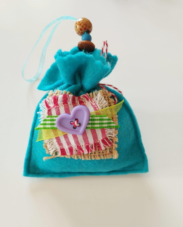 Décoration de Noël Feutrine - Mini hotte