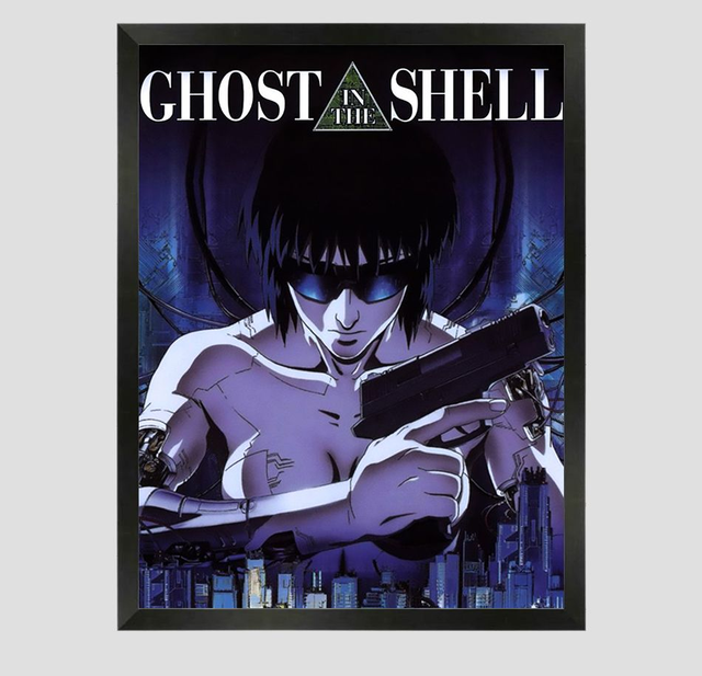 Ghost in the Shell 1995 Movie A3 Framed Print