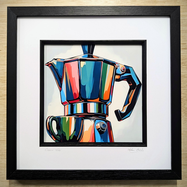 &#039;Coffee Time&#039; - Framed Art Print
