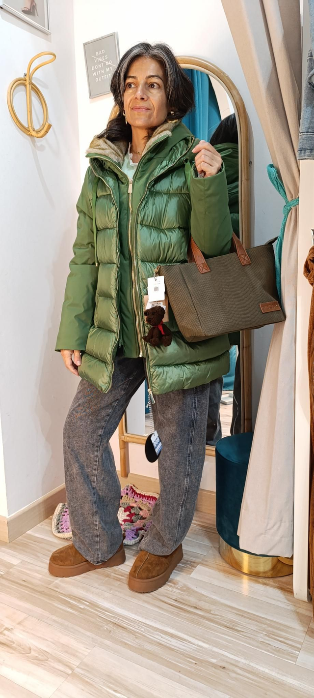 Abrigo sport doble capucha