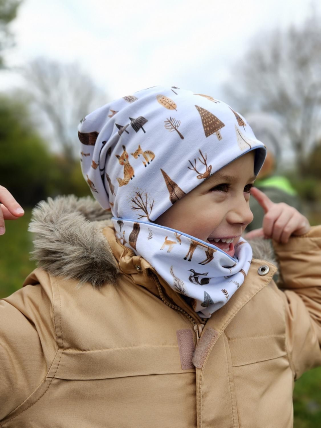 KID Beanie WINTER FOREST