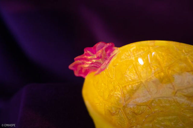 DUO COUPELLES ANANAS JAUNES