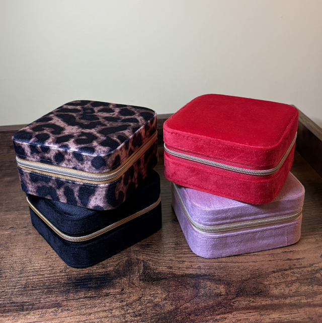 Travel Jewellery Organiser Velvet