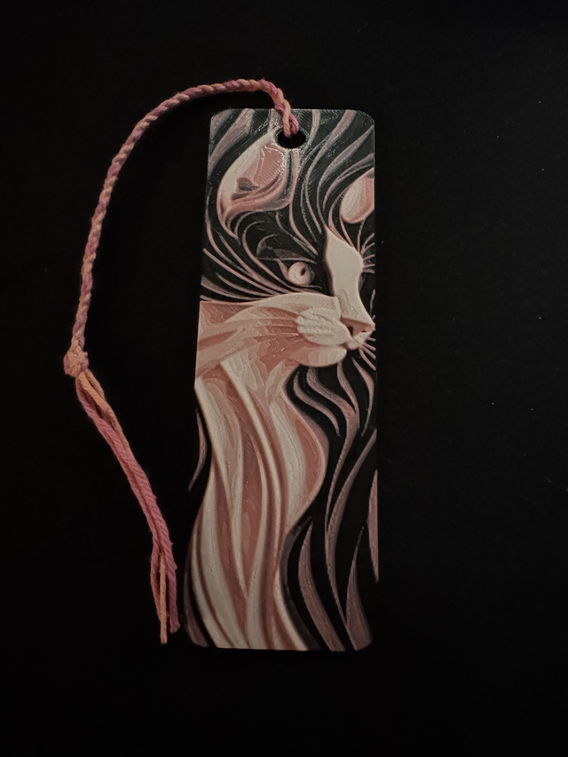 Cat Pink #1 Boekenlegger