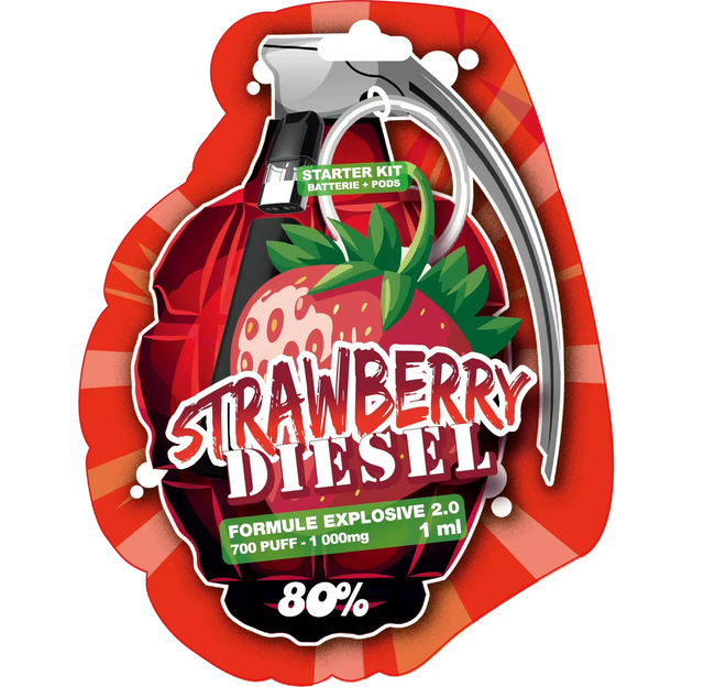 Grenade Vape kit complet