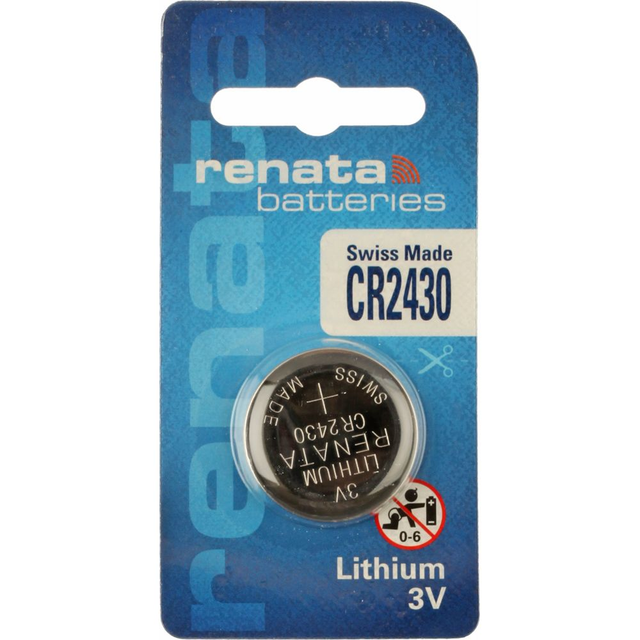 CR2430 Renata 3 Volt Lithium Battery (Pack 1)