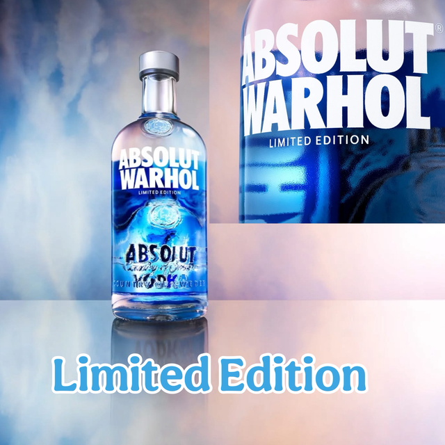 Absolut Warhol Limited Edition Vodka 700ml