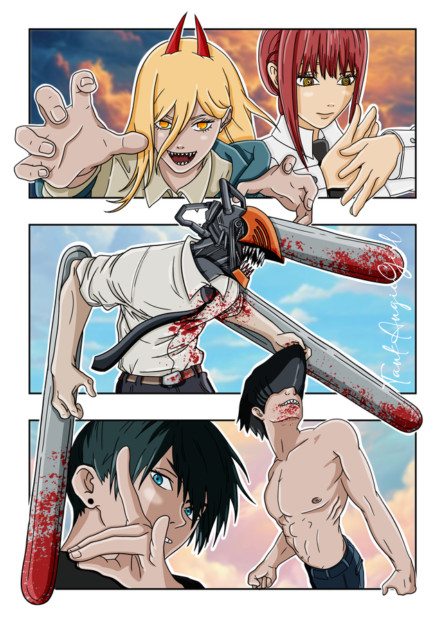 Planche Chainsaw Man