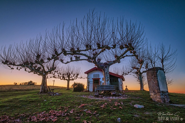 Soyartze aux couleurs d'hiver 30X40