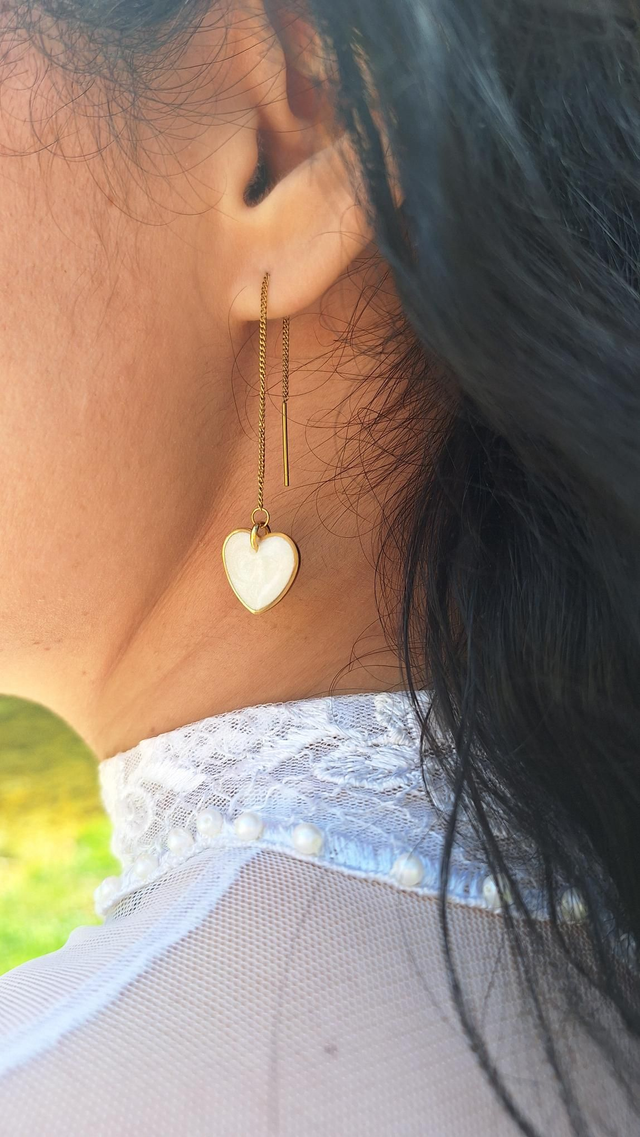 Boucles d'oreilles Mariée AMOR