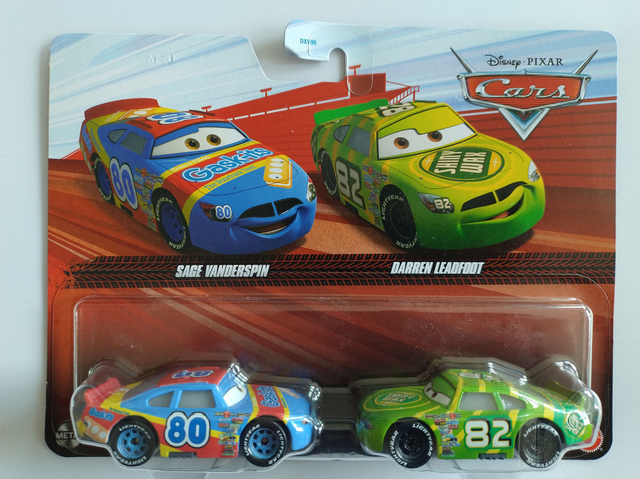 Disney Pixar Cars 1 - Sage Vanderspin &amp; Darren Leadfoot
