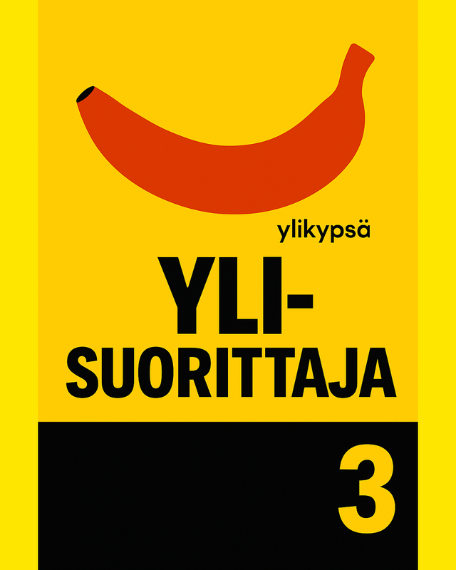 Ylisuorittaminen, 3 x 60 min 