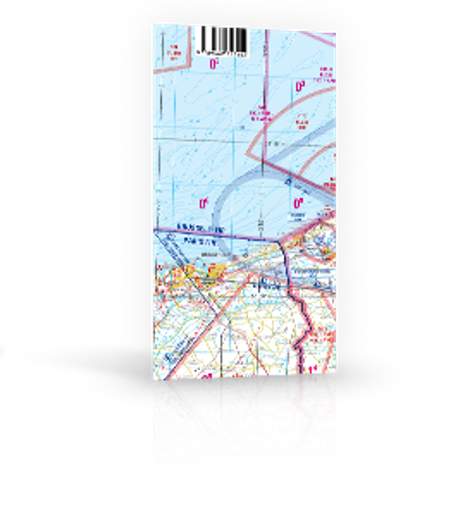 Low Air Chart Belgium VFR 1:250.000