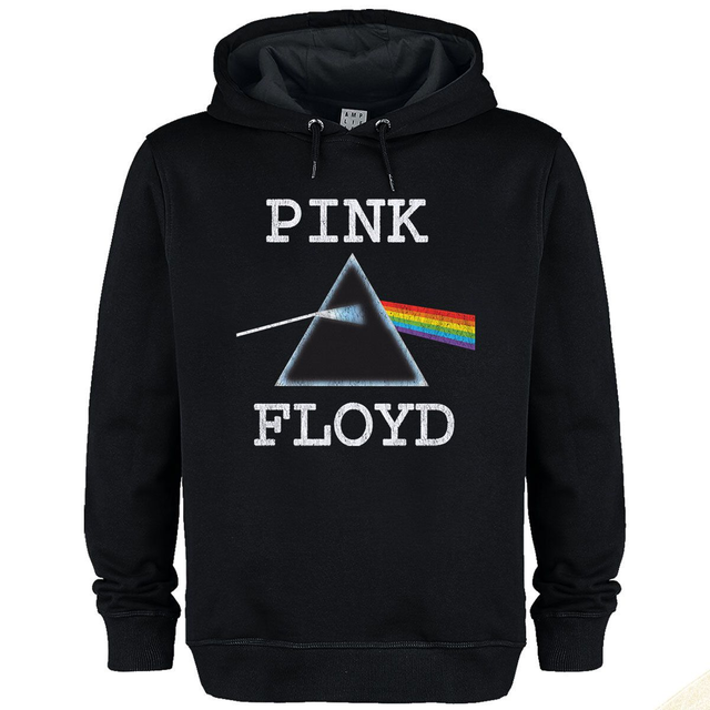 Pink Floyd Darkside Of The Moon Amplified Black Hoodie Sweatshirt