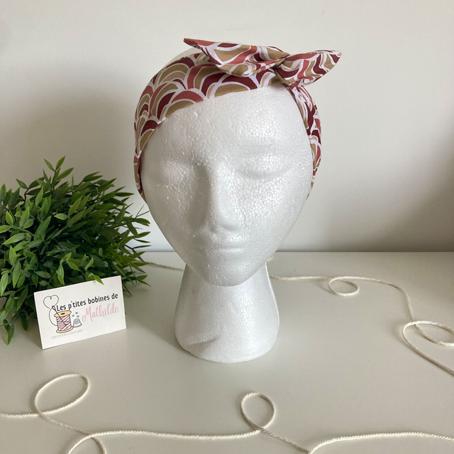 Bandeau rigide | Chili rose