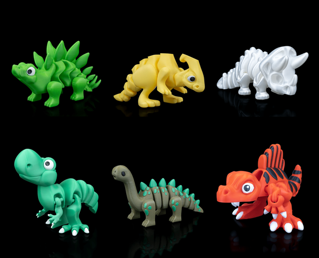 Animaux flexibles : Les Dinos mignons (Partie 2)