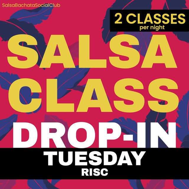 2 Class Drop-in SALSA TUE - Individual