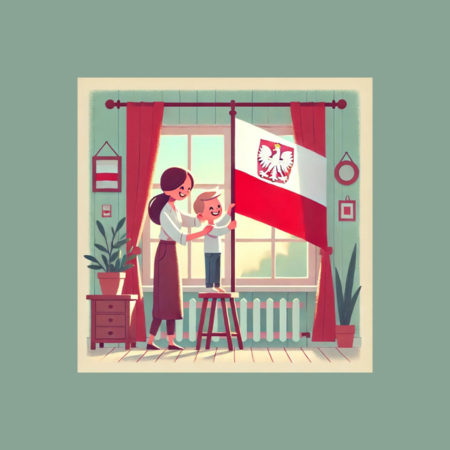 Wywieś Flagę – wersja instrumentalna (piosenka patriotyczna dla dzieci) 🎶