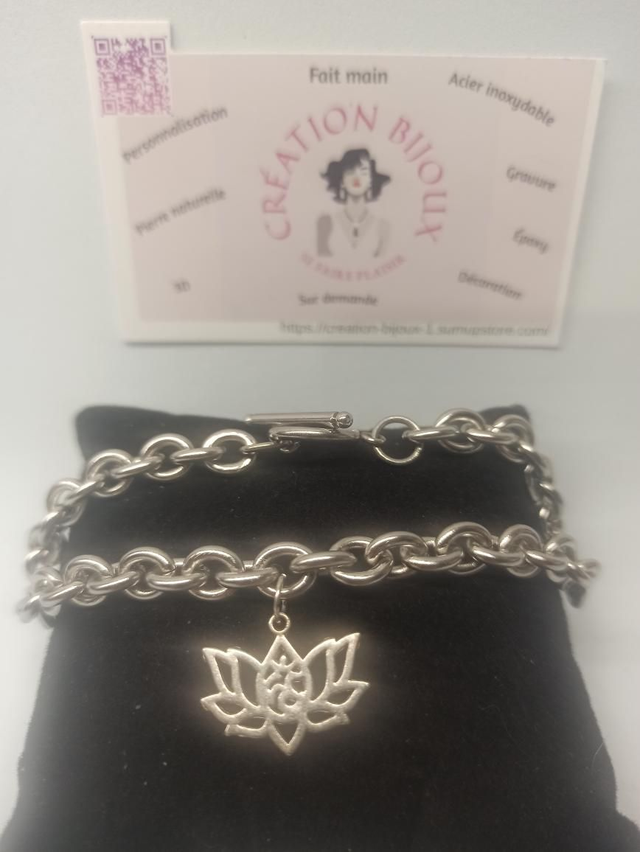 Bracelet lotus 