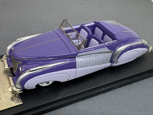 CADILLAC S.62 GENERATION II SAOUTCHIK 1948 Lila/Violet ABCBrianza 255B 