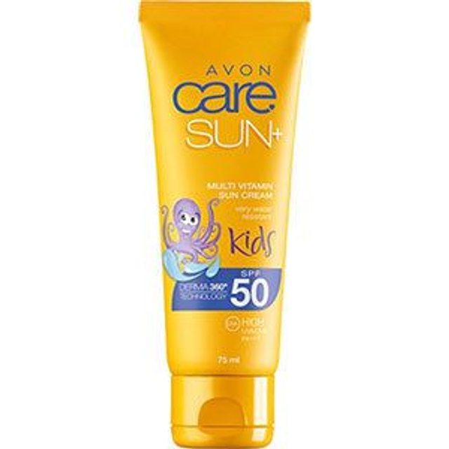 Avon Care-SUN+ Kids Multivitamin Sonnenschutz Creme LSF 50 75 ml