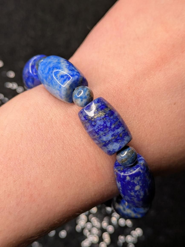 Bracelet lapis lazuli 