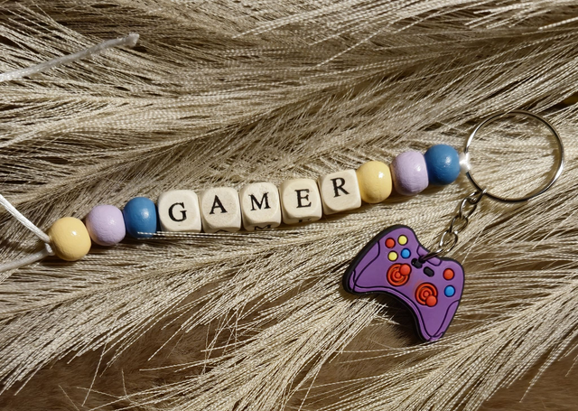 Porte-clé &quot;thème gamer&quot;
