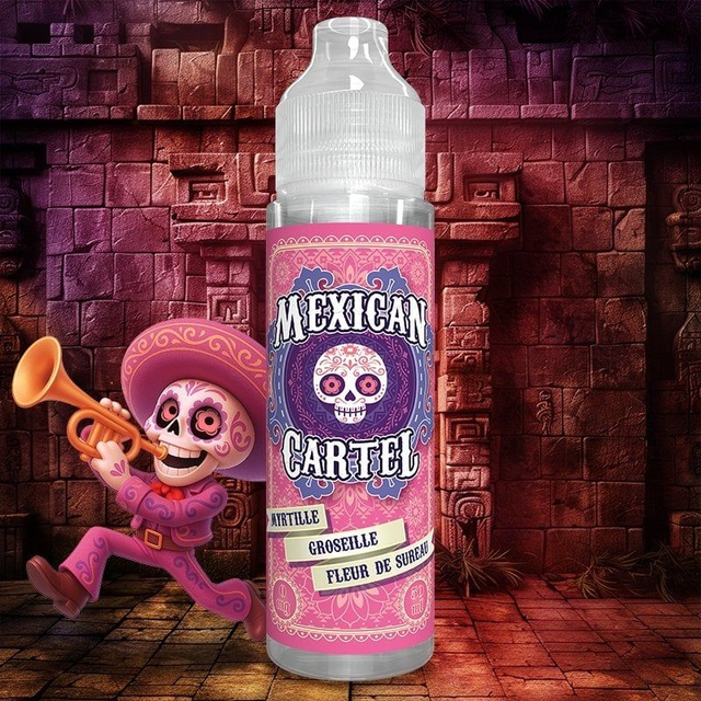 Myrtille Groseille Fleur de sureau Mexican Cartel 50 ml - 100 ml