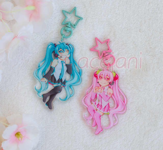 Hatsune Miku Keychains
