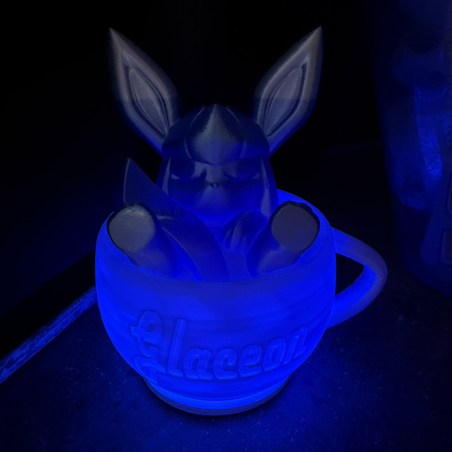 Fanart pla effetto multicolor o glitter