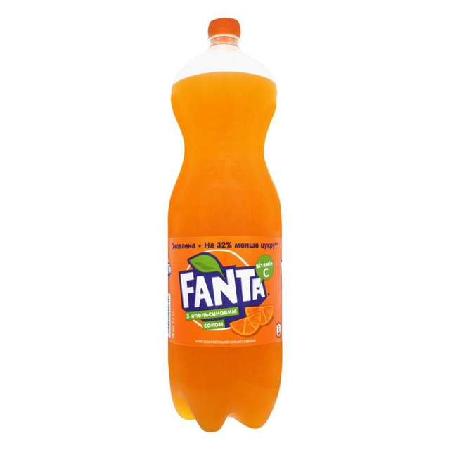 Fanta Carbonated Drink Orange 2 L