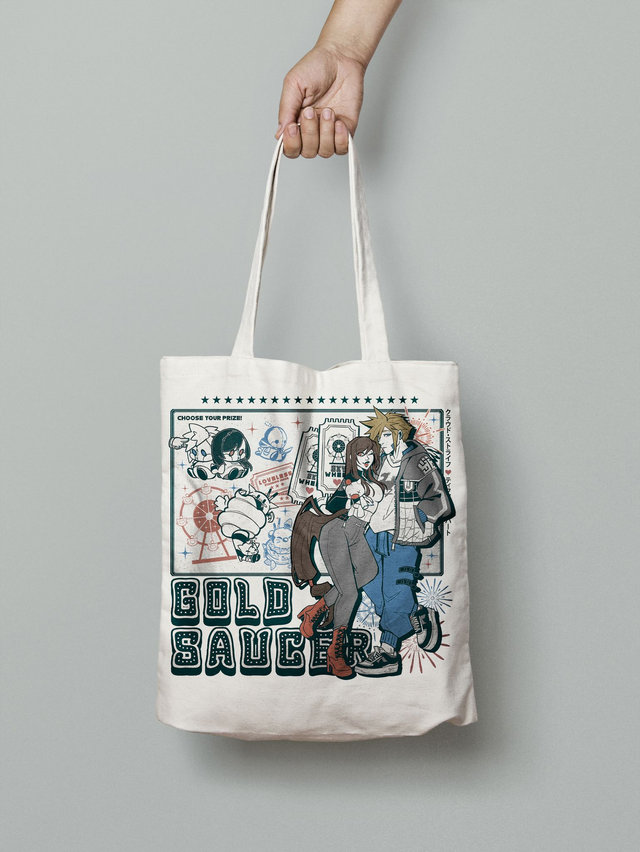 [ TOTEBAG ] Cloti Gold Saucer ✩