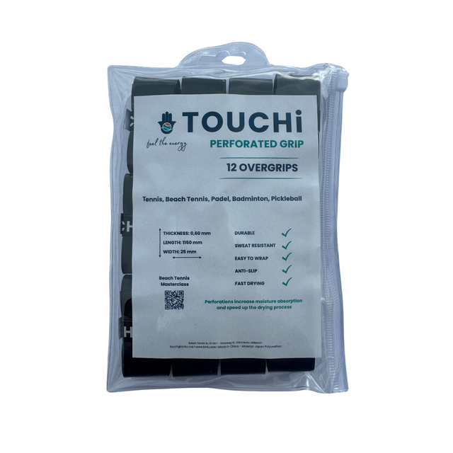 TOUCHi Perforated Grip 12 black