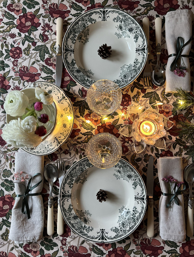 MOLIERE - Suite de 6 assiettes creuses signées Sarreguemines - Terre de Fer