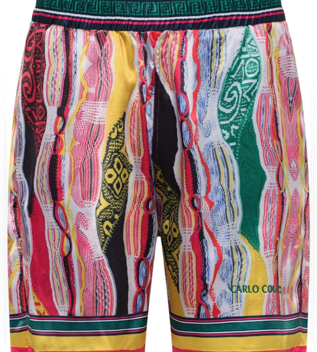 Carlo Colucci Short Border Story Knit C3365
