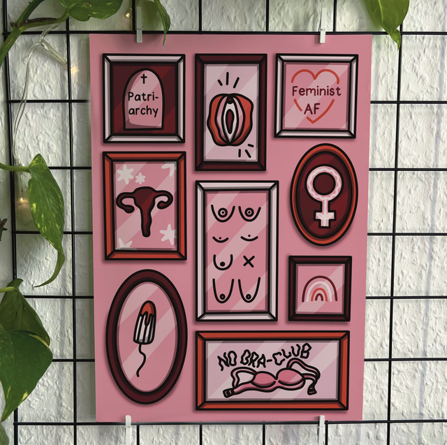 A4 Print Feminismus-Gallerie