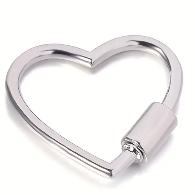 Heart Screw Keyring