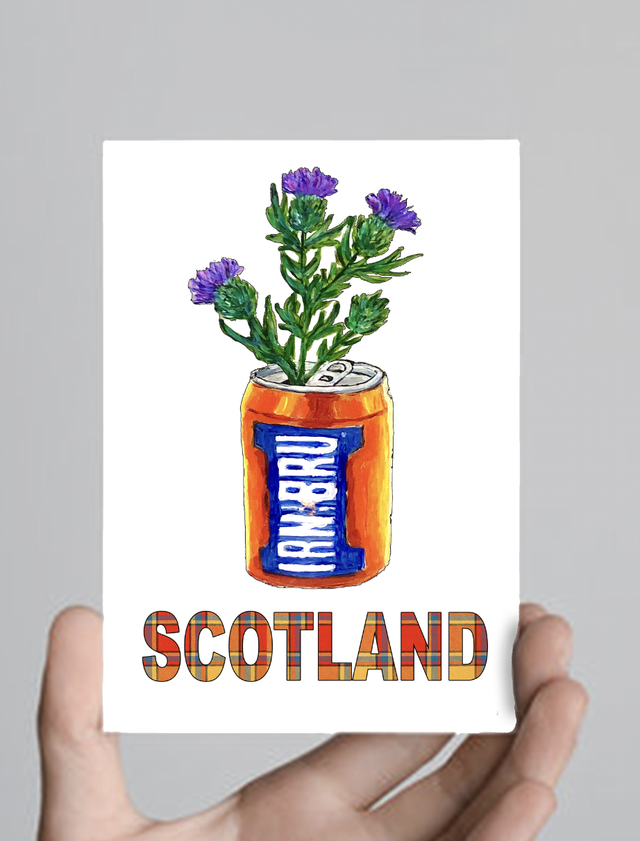 X10 Postcards - IRN BRU (40p per unit)