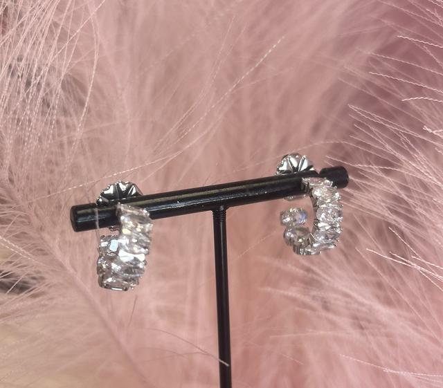 orecchini acciaio Brilliant