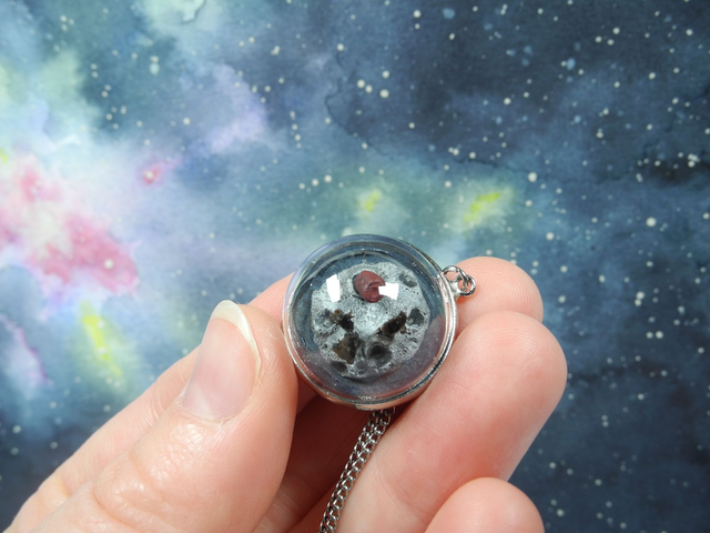 Moon Miniature Necklace inspired by Georges Méliès
