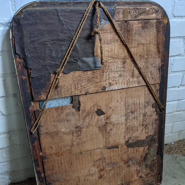 Miroir Louis Philippe noir