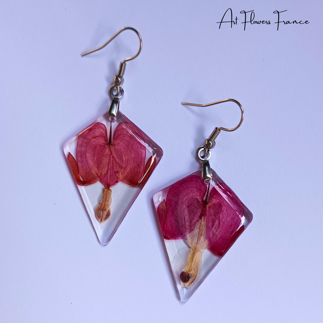 Boucles d&#039;oreilles Cœur-de-Marie (1)
