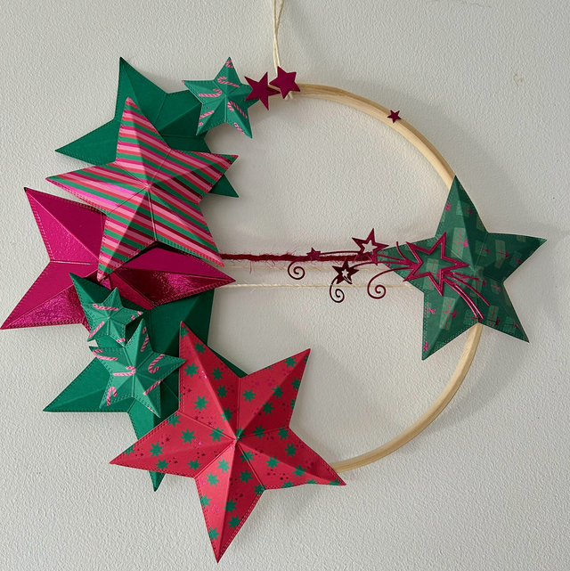 Cercle avec Etoiles en relief 