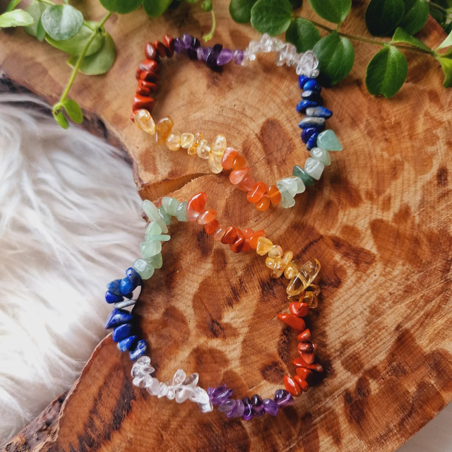 Chakra Chip Bracelet 