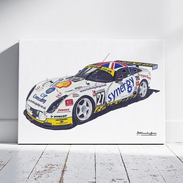 A03064  TVR Tuscan T400R British GT 2003 CDL Racing #27 GTO Class