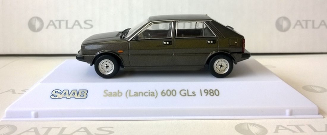 Saab Lancia 600 GLs (1980) Atlas Saab Car Museum Collection 1:43