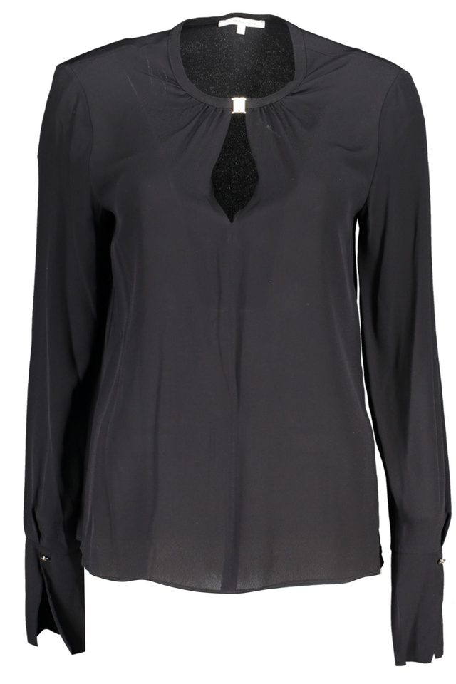 PATRIZIA PEPE CAMICIA MANICHE LUNGHE DONNA NERO