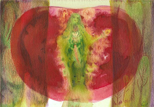 Coeur de tomate "Madone verte"